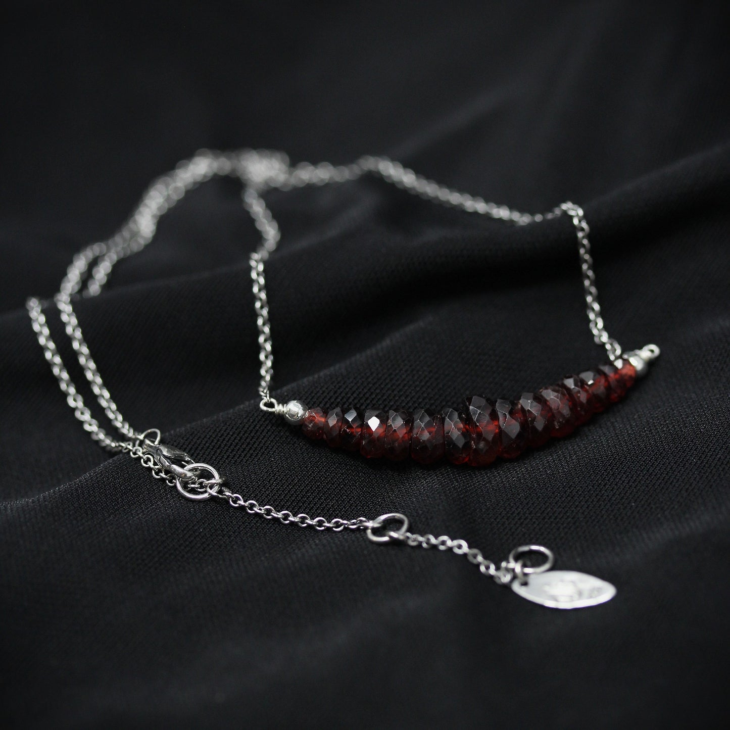 Mozambique Garnet Necklace