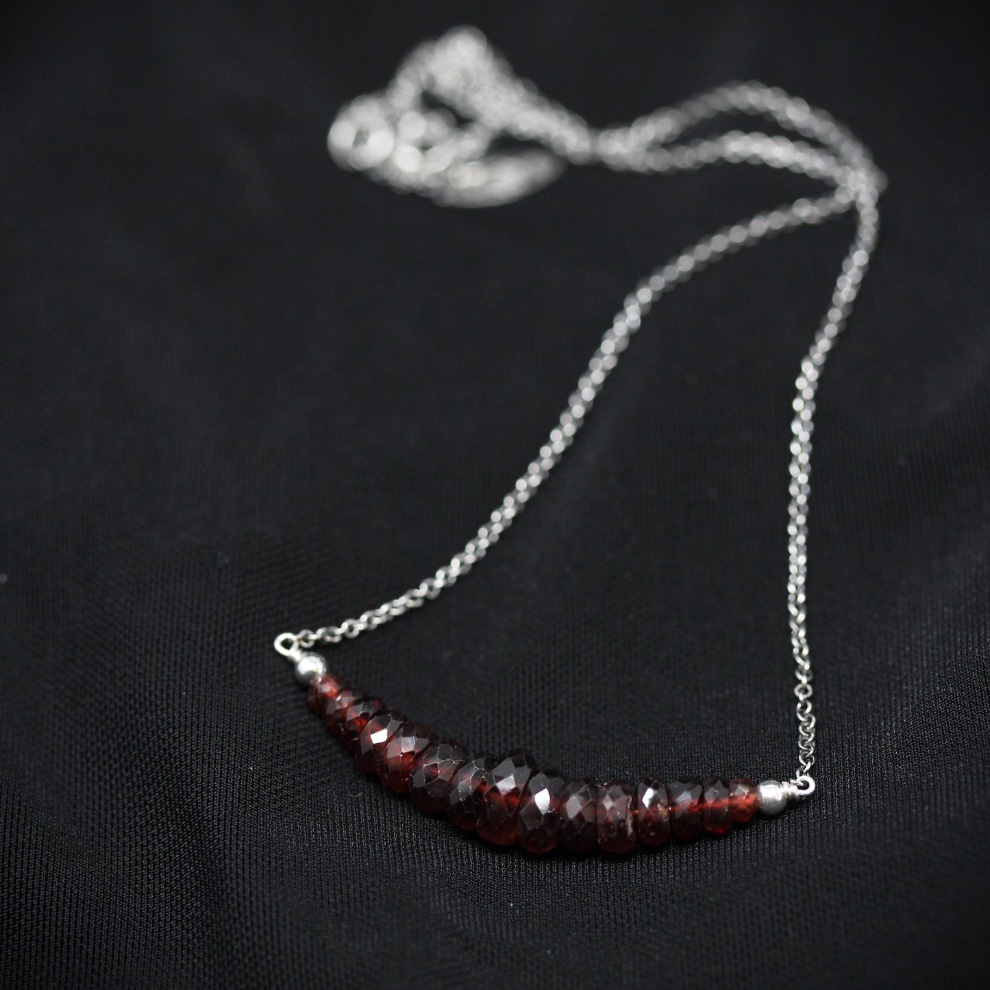 Mozambique Garnet Necklace
