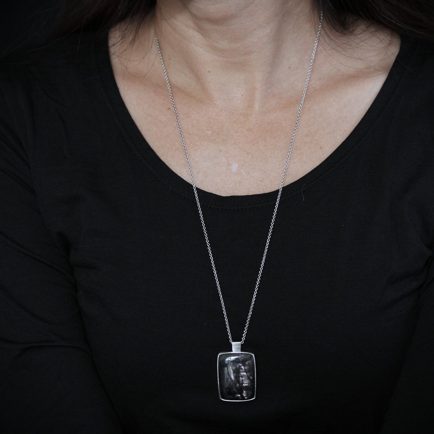 Hypersthene Necklace