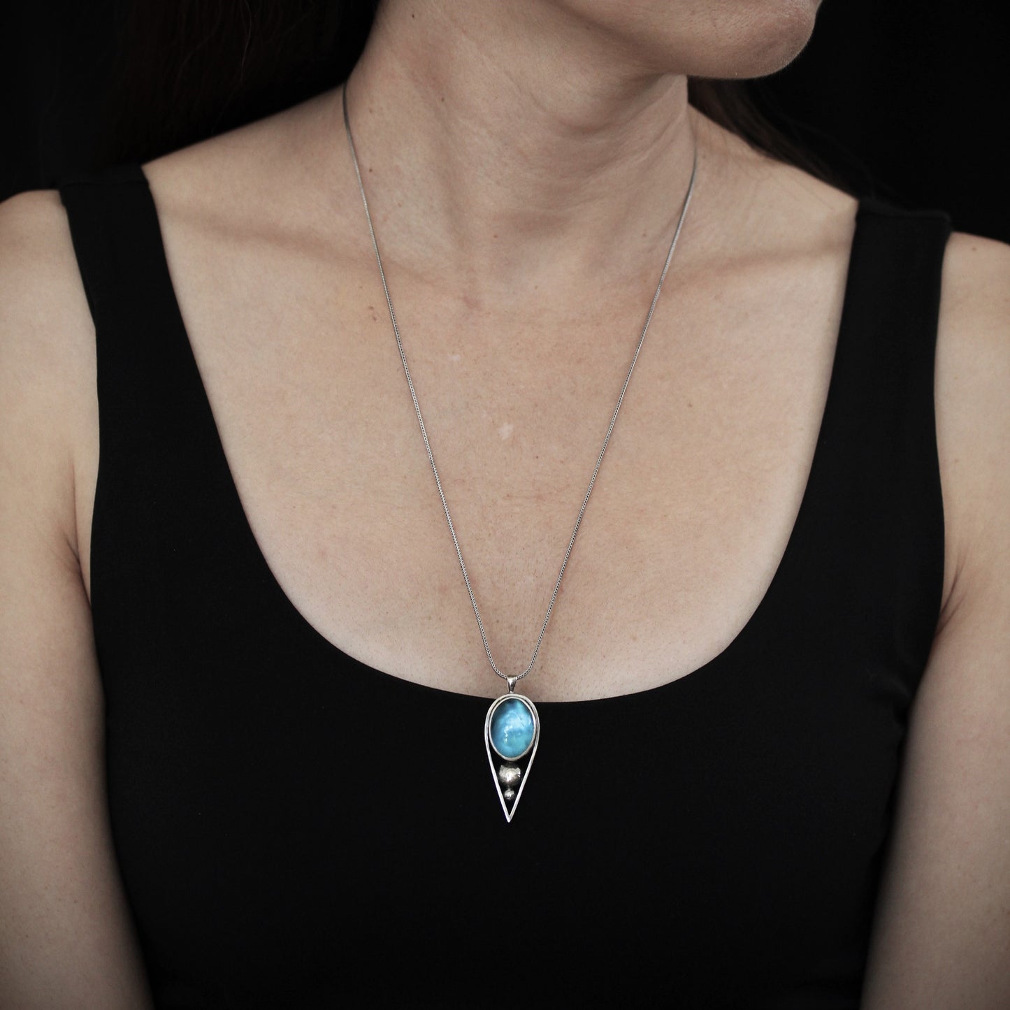 Blue September Necklace