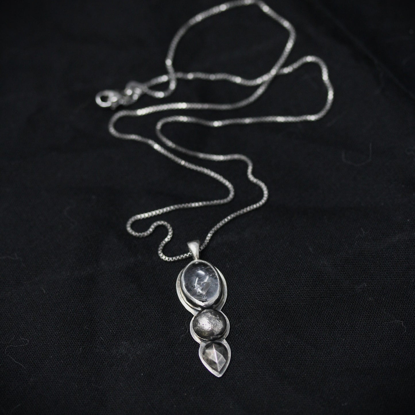 Icicle Quartz Drop Necklace