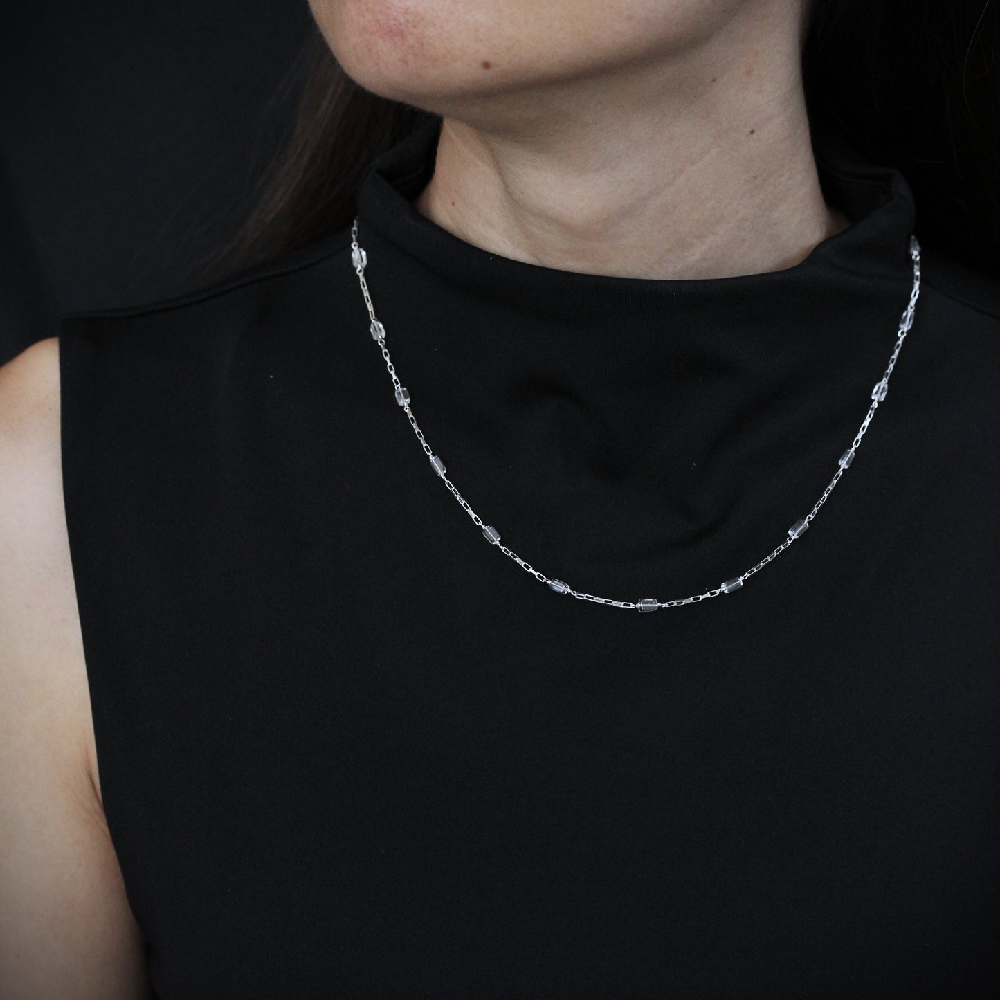 Rectangular Prism Necklace