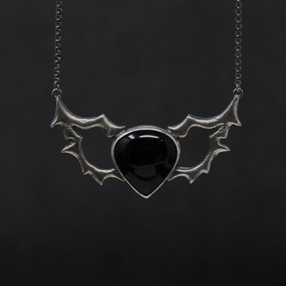 Bat Metal Necklace