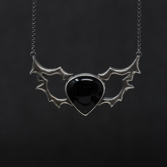 Bat Metal Necklace