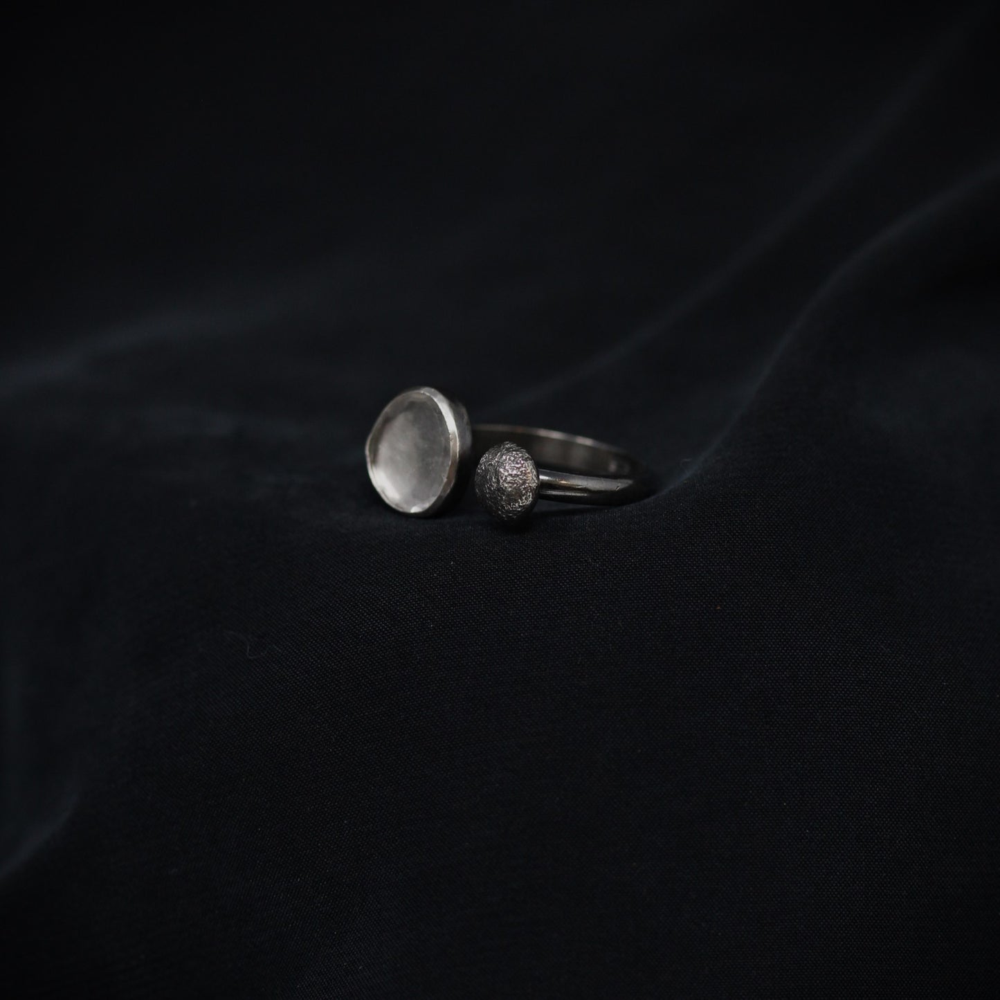 Crystal Pebbles II Ring