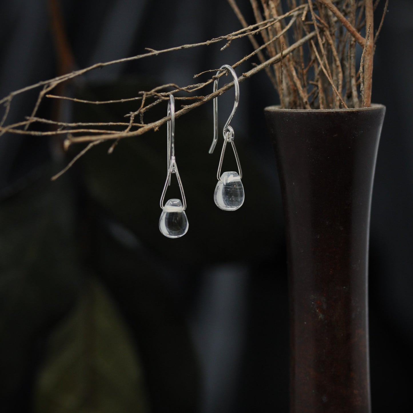 Mini Dew Drop Earrings