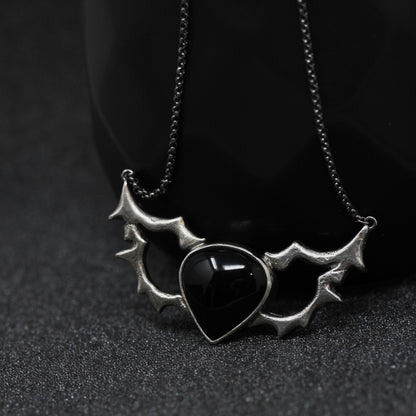 Bat Metal Necklace