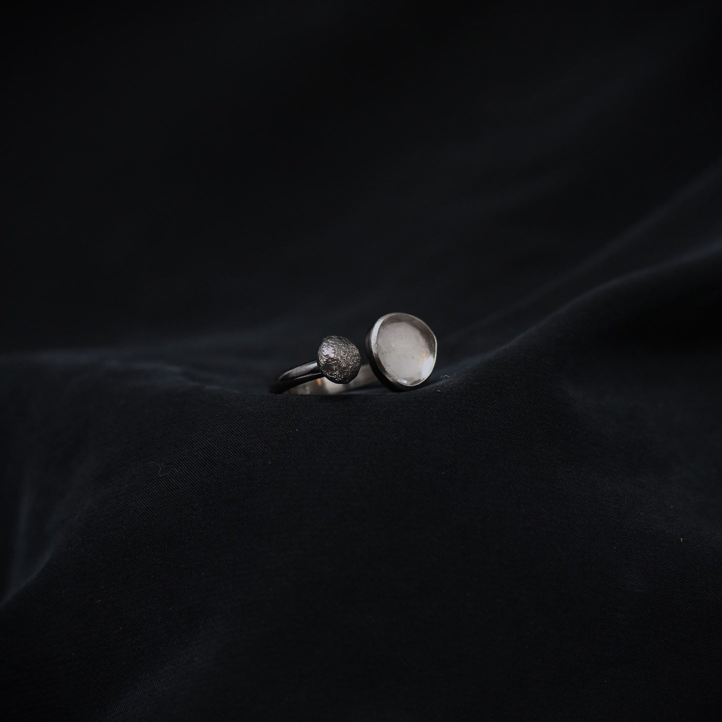 Crystal Pebbles II Ring