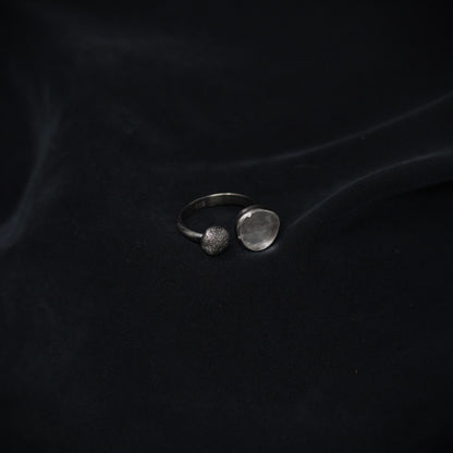 Crystal Pebbles II Ring