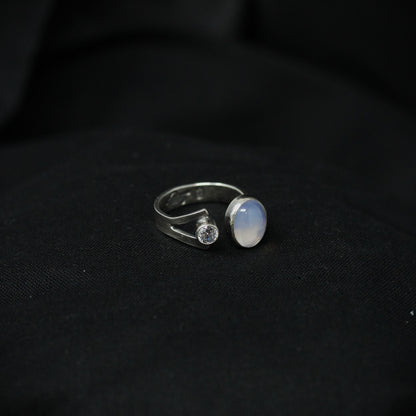 Lavender Moon Ring