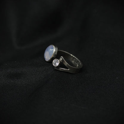 Lavender Moon Ring