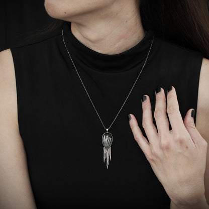Spiked Chrysanthemum Necklace