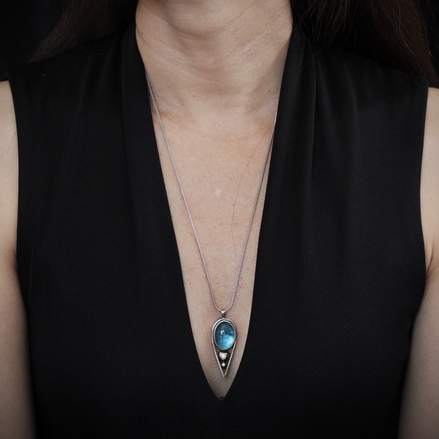 Blue September Necklace