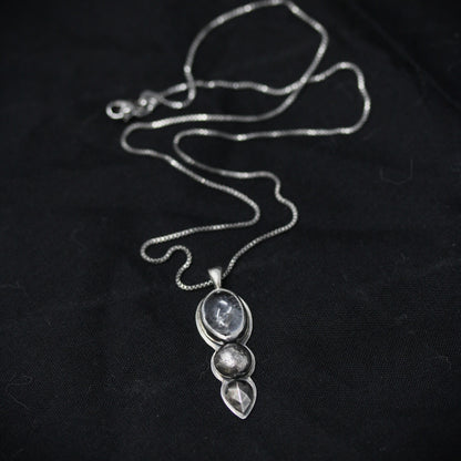 Icicle Quartz Drop Necklace