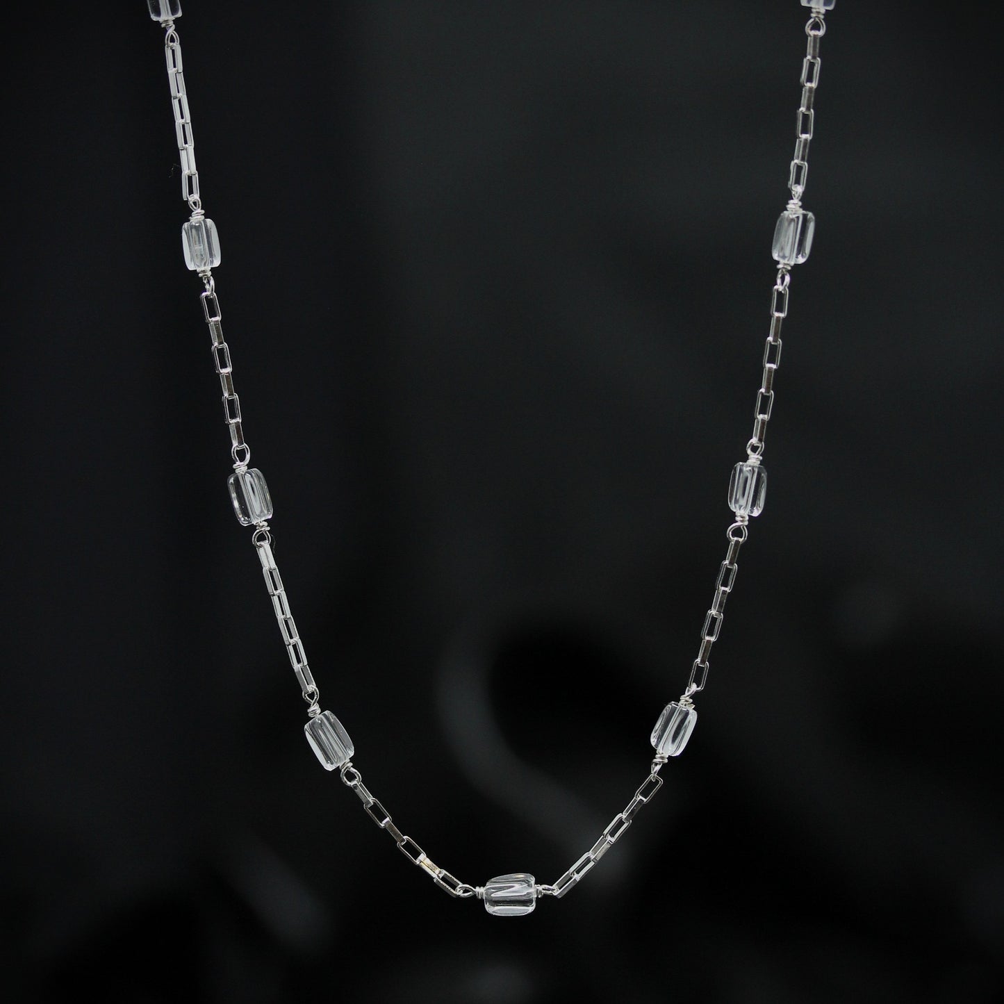 Rectangular Prism Necklace