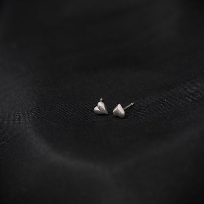 Tiny Heart Studs